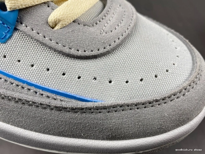 Retro DN3802-001 Jordan 2 Fog Grey Union 0710